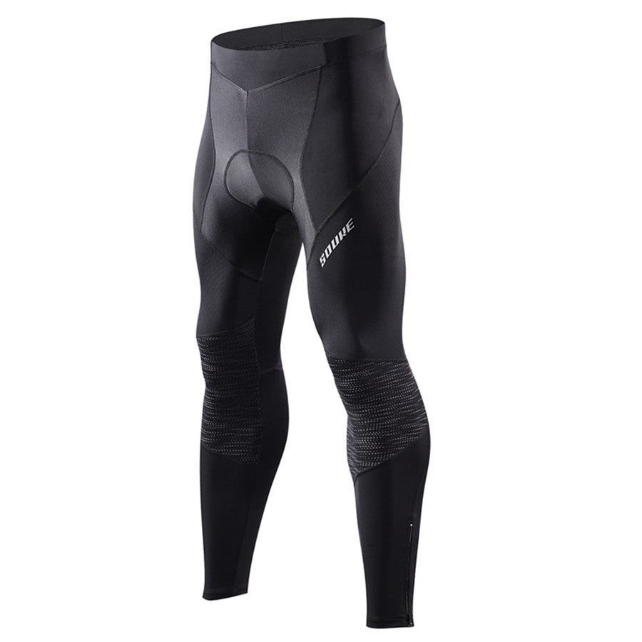 Cycling Legging Men's 4D Padded Road Bike Tights Breathable  Cycling-PL8055-Black