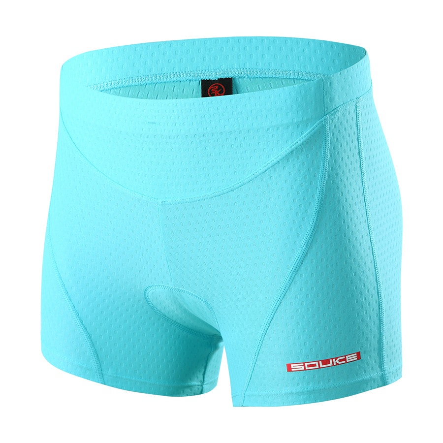 Women's Eco-Daily 3D Padded Cycling Shorts-PS6011-Blue