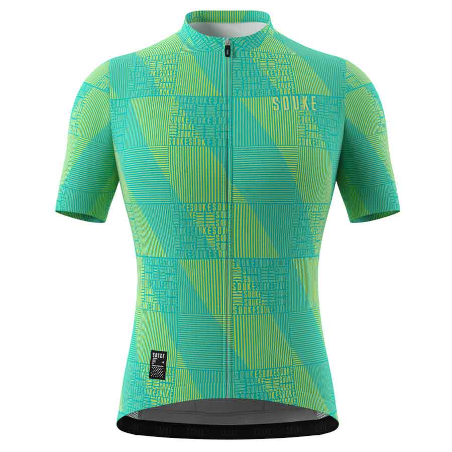 Souke Women's Hi Race Quick Dry Short Sleeve Cycling Jersey, Extreme Comfort, CS3103 - Green (6584781930609)