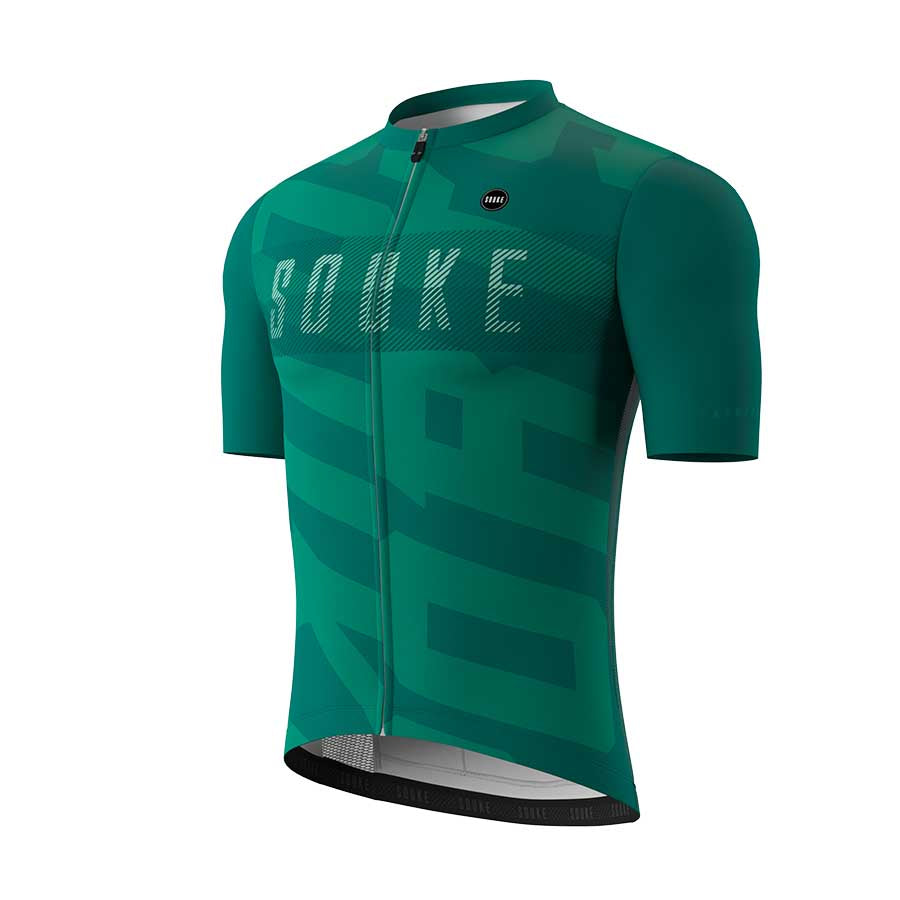 Souke Logo Team Quick Dry Comfort Bicycle Jersey CS1122-Green (6692262838385)
