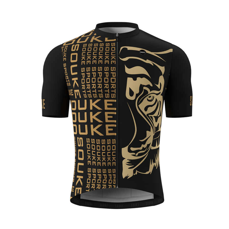 Souke short sleeve cycling jersey with Italy-made high premium fabric and fashinable design. (6696235696241)