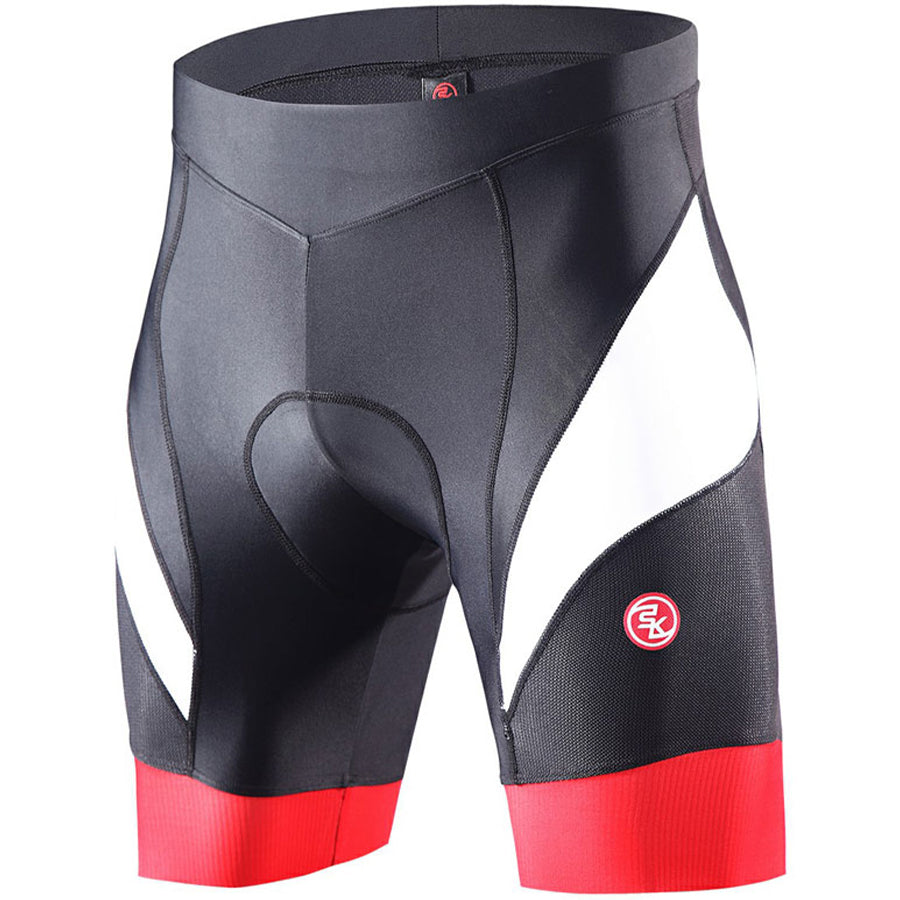 Souke Shorts Men's Eco-Daily 4D Padded Bicycle Shorts-PS5000-Red