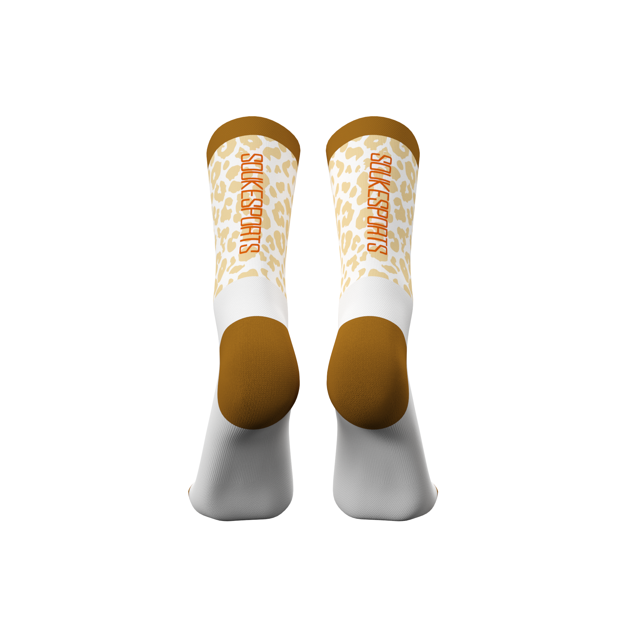 Men's Women's Cycling Socks Heat Absorption PS06-Coffee