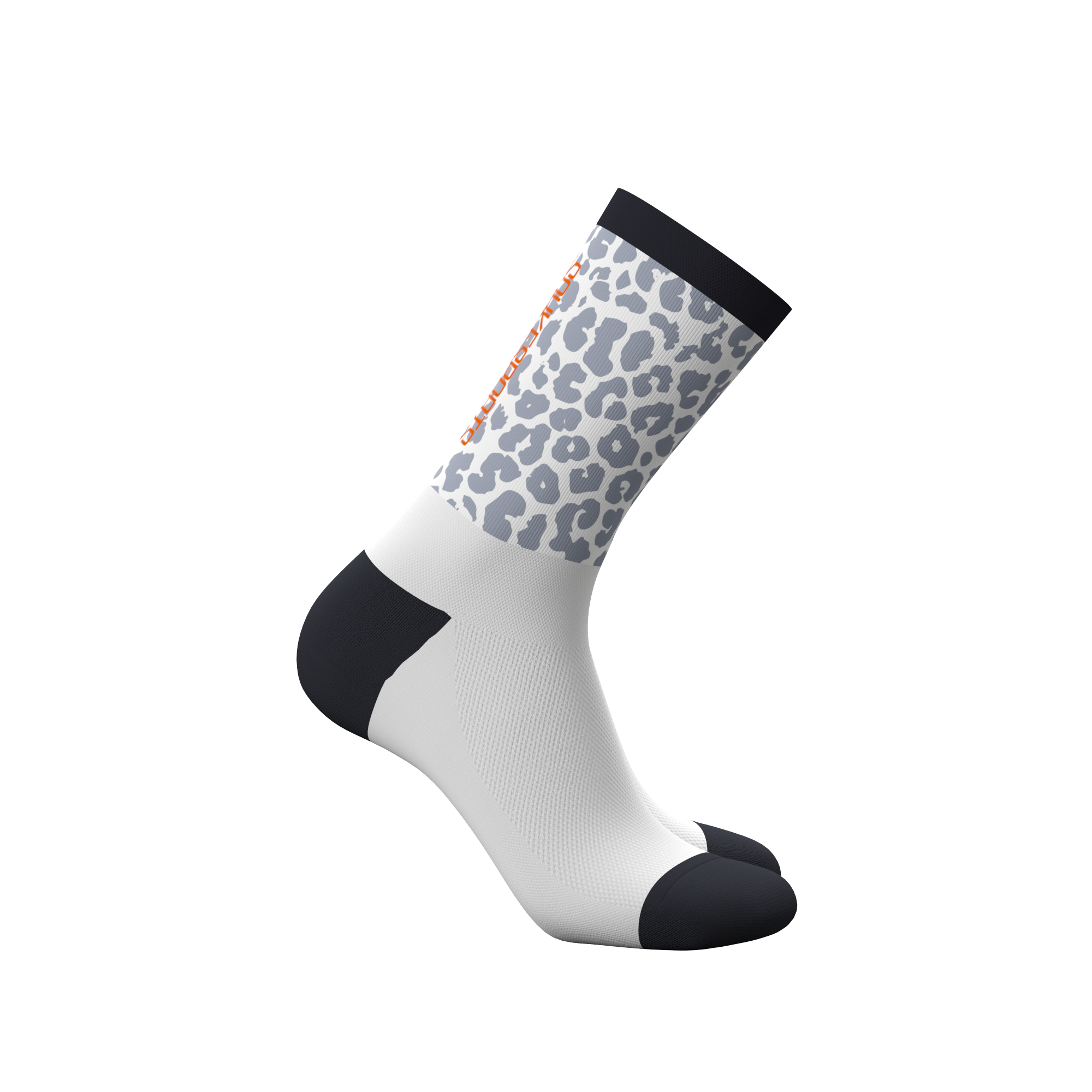 Men's Women's Cycling Socks Heat Absorption PS06-Grey