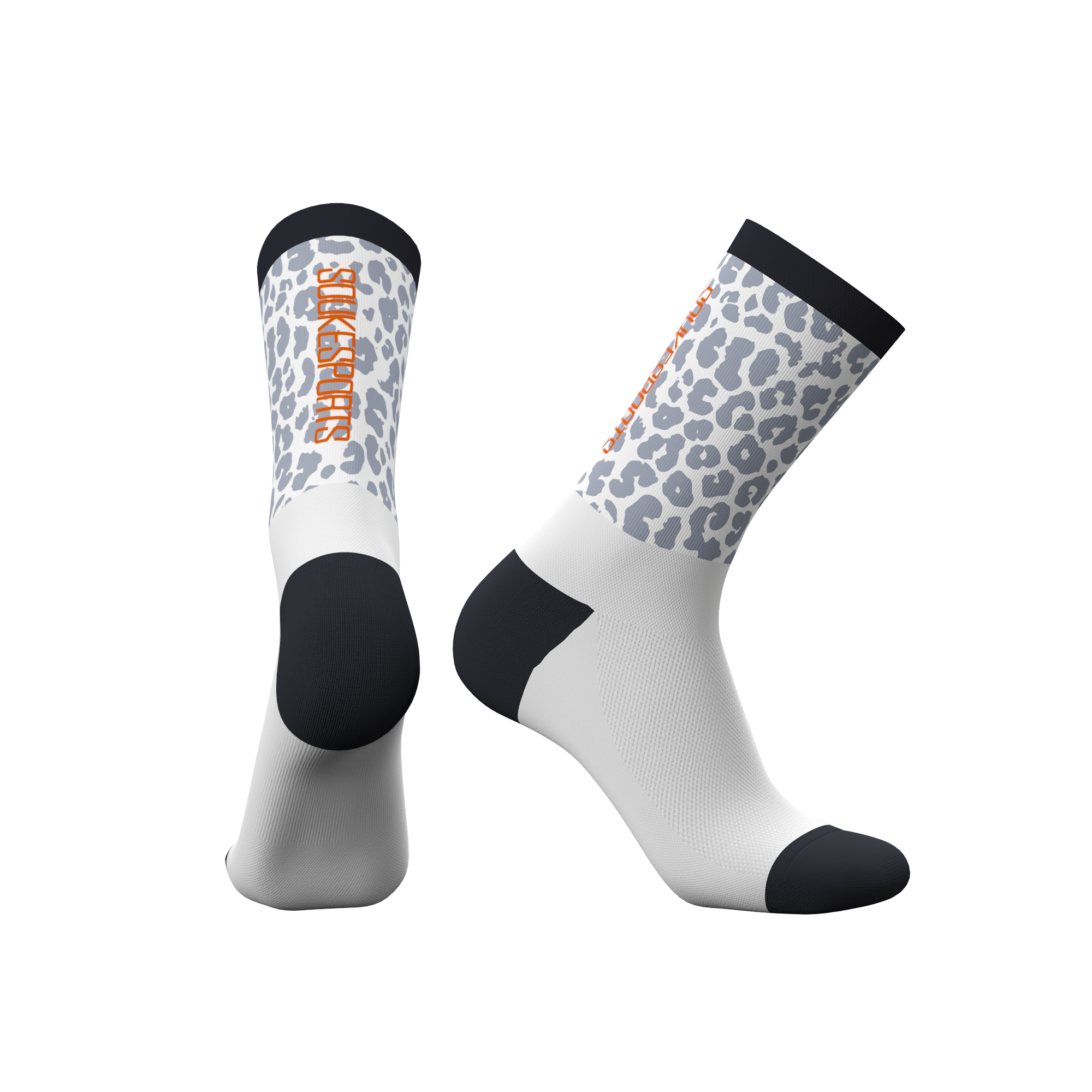 Men's Women's Cycling Socks Heat Absorption PS06-Grey