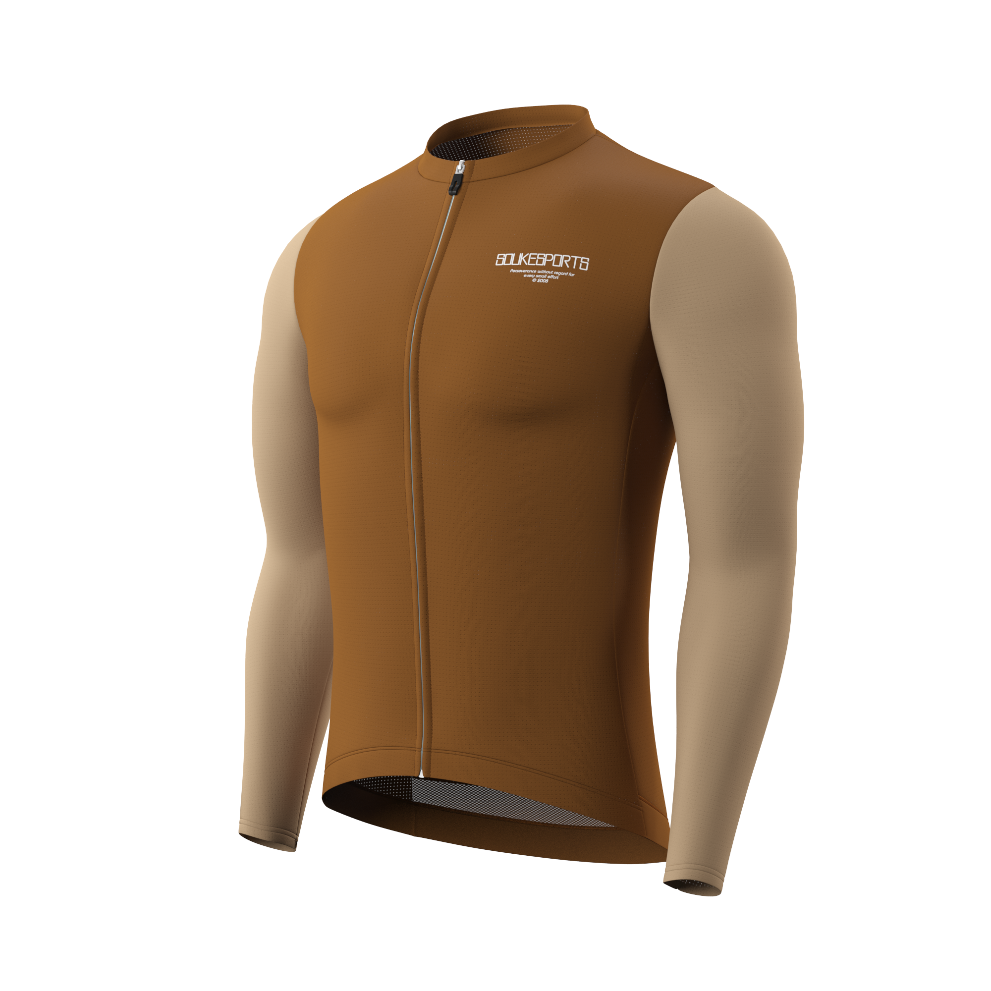 Souke Sports, CL1217, Men's Cycling Long Jersey, Men, Autumn or Winter, Quick Dry, Unisex, Men's Tops.