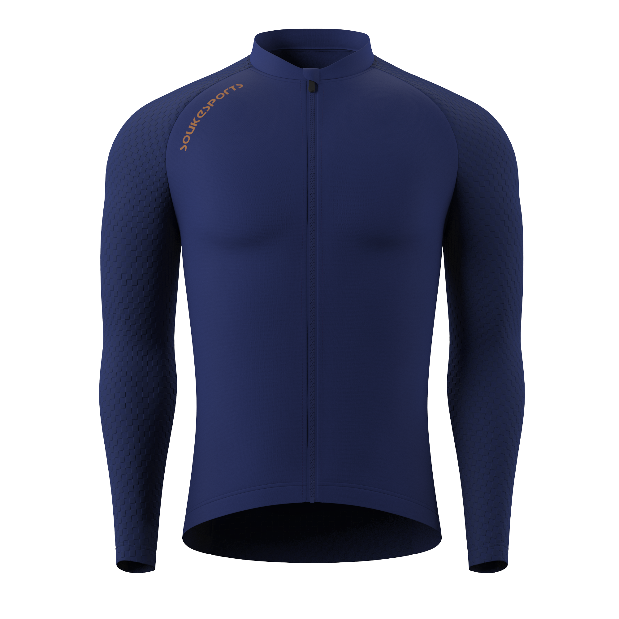 Men's Classic Long Sleeves Jersey CL1233-Navy