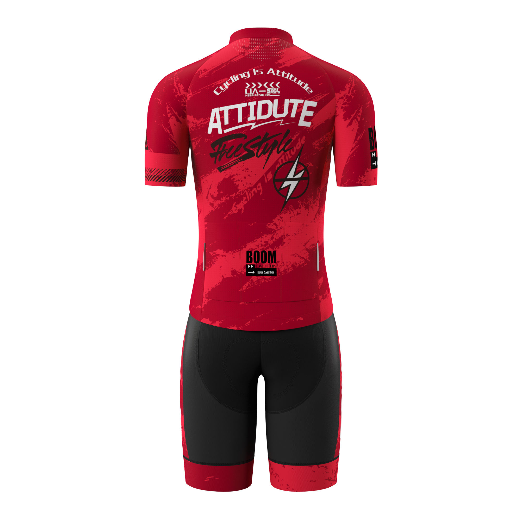 Unisex Cycling Suits Jersey+Bib Shorts+Accessories
