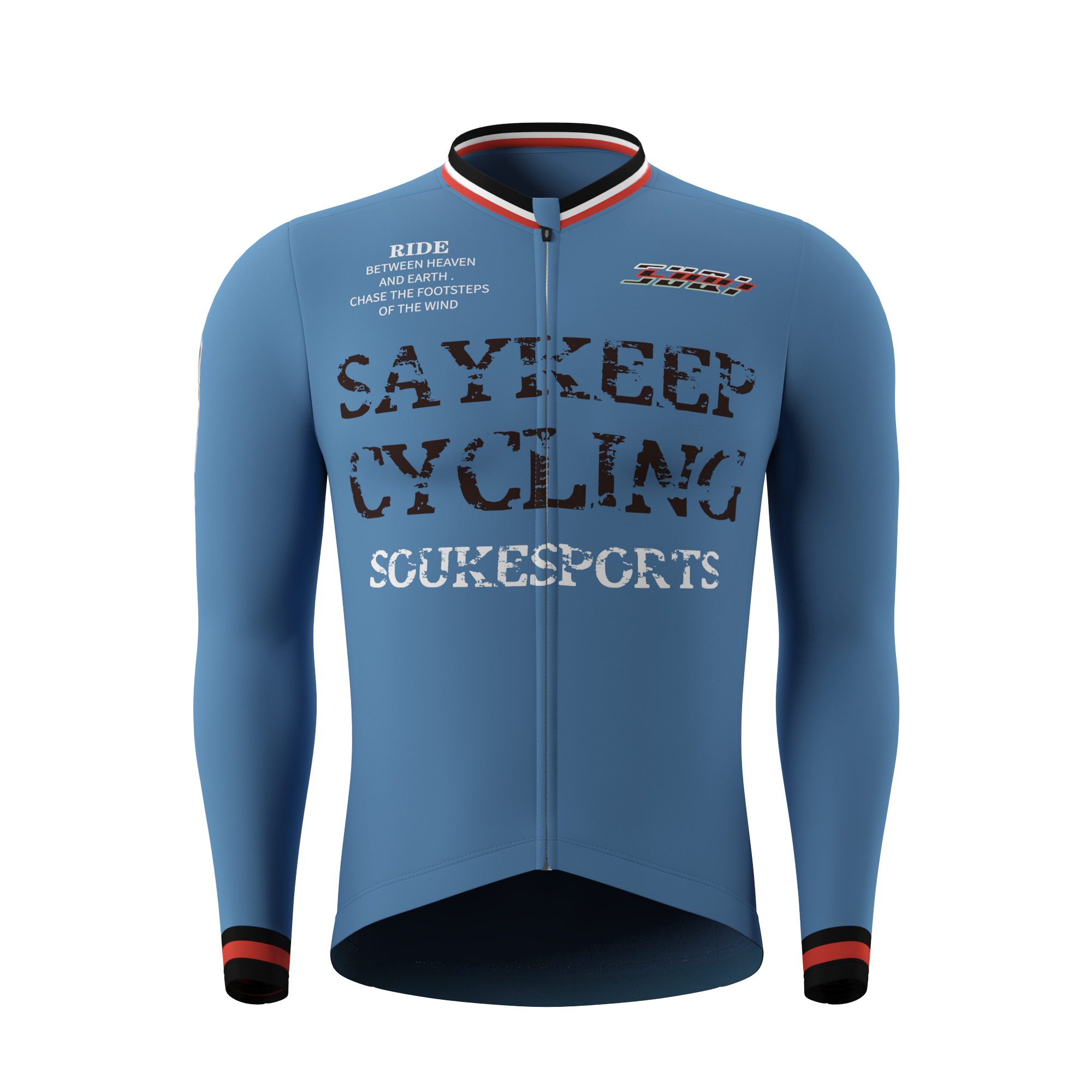 Souke Men's High Visible Quick Dry Cycling Jersey Pro with 3 Rear Pockets-CS1101-Purple