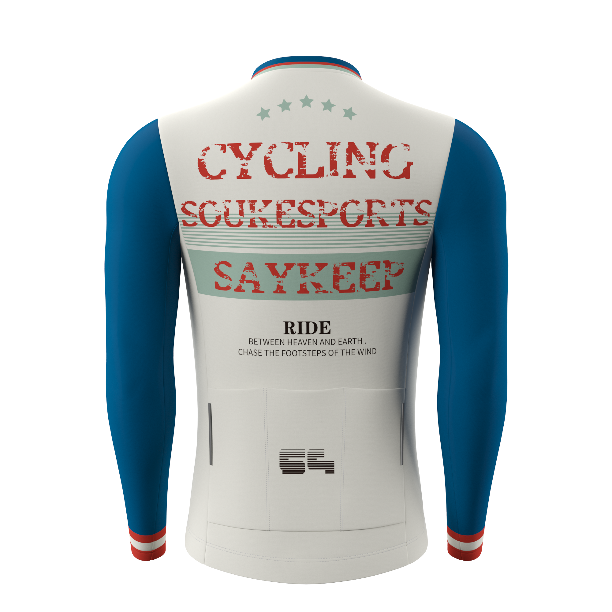 Souke Men's High Visible Quick Dry Cycling Jersey Pro with 3 Rear Pockets-CS1101-Purple