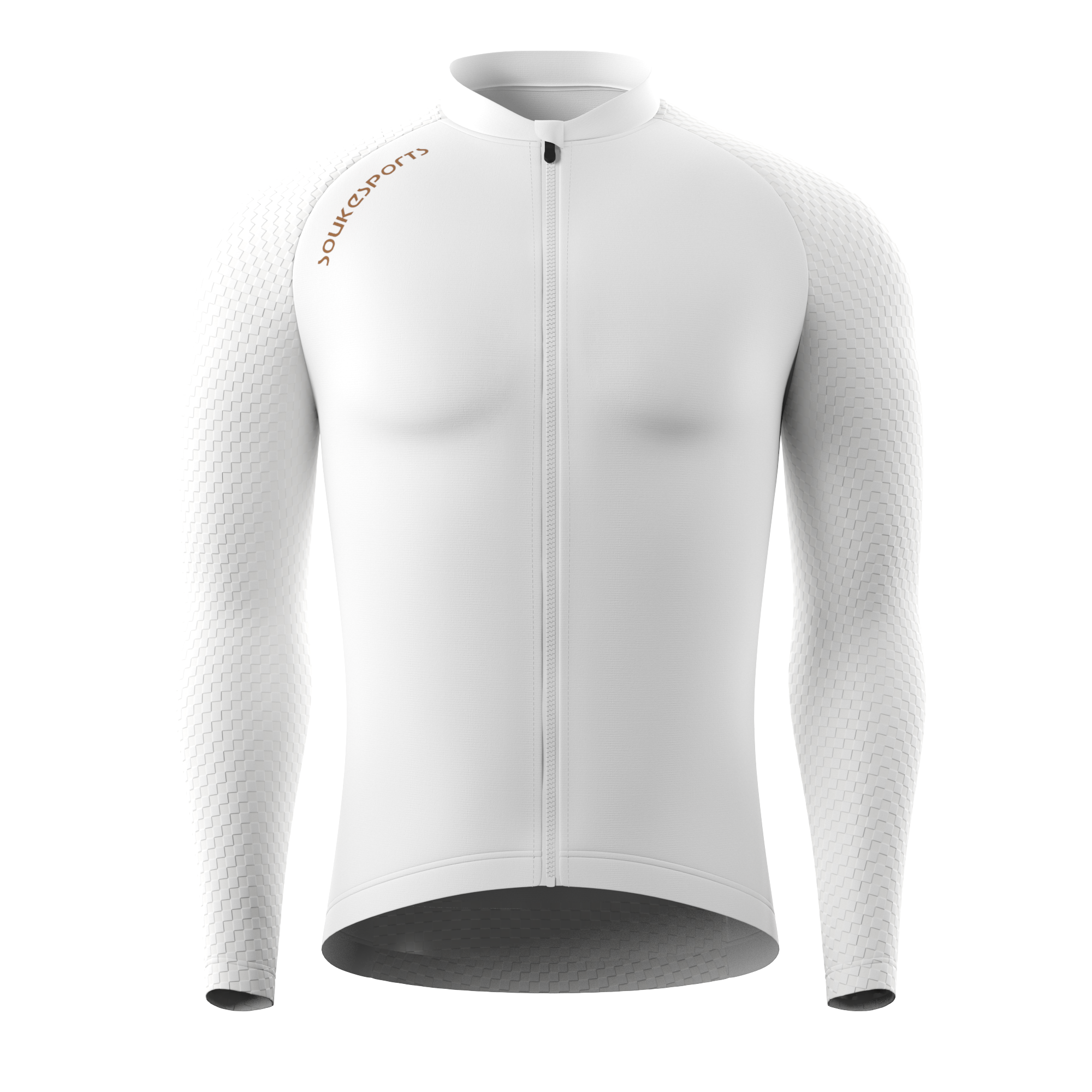 Men's Classic Long Sleeves Jersey CL1233-White