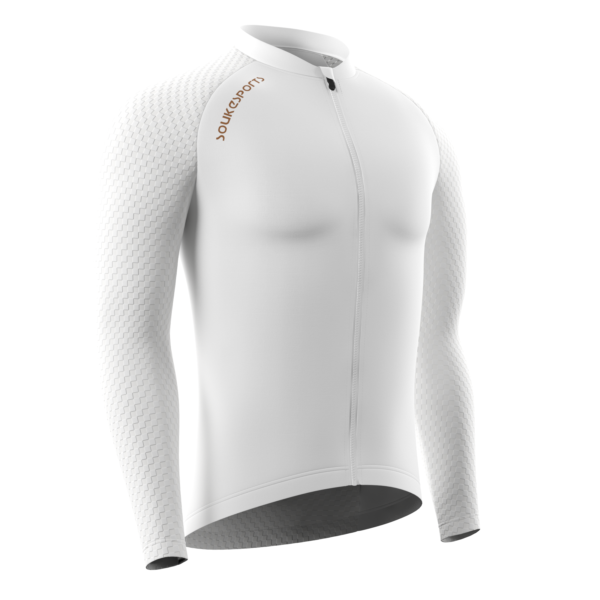 Men's Classic Long Sleeves Jersey CL1233-White