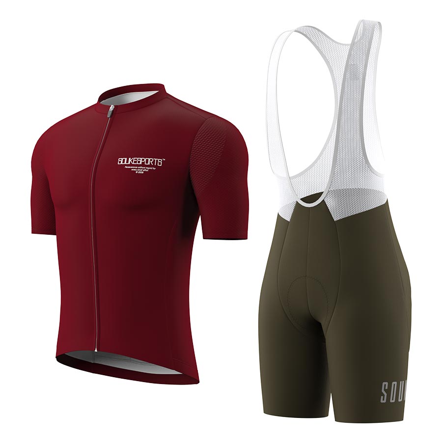 Jersey CS1168+ Bib Shorts BS1601 + Accessories - Souke Sports Cycling Set-Souke Sports 