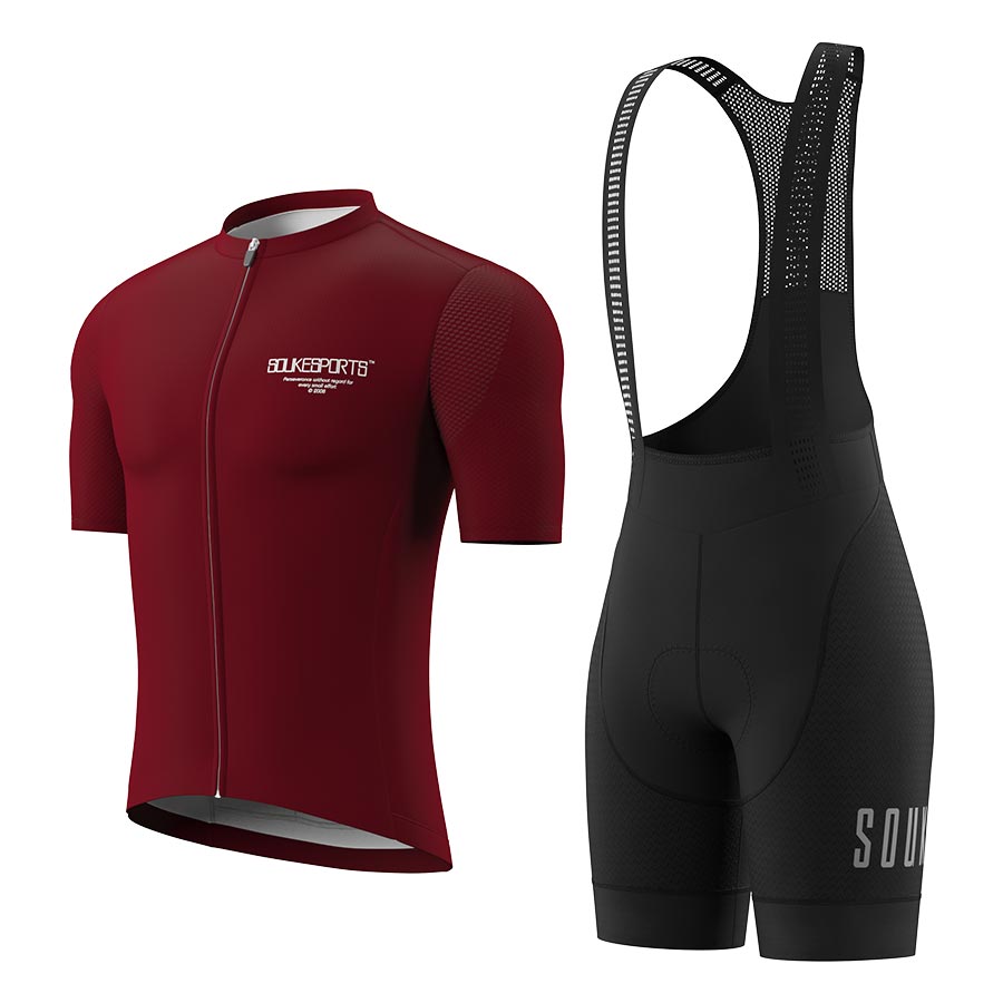 Jersey CS1168+ Bib Shorts BS1602 + Accessories - Souke Sports Cycling Set-Souke Sports 