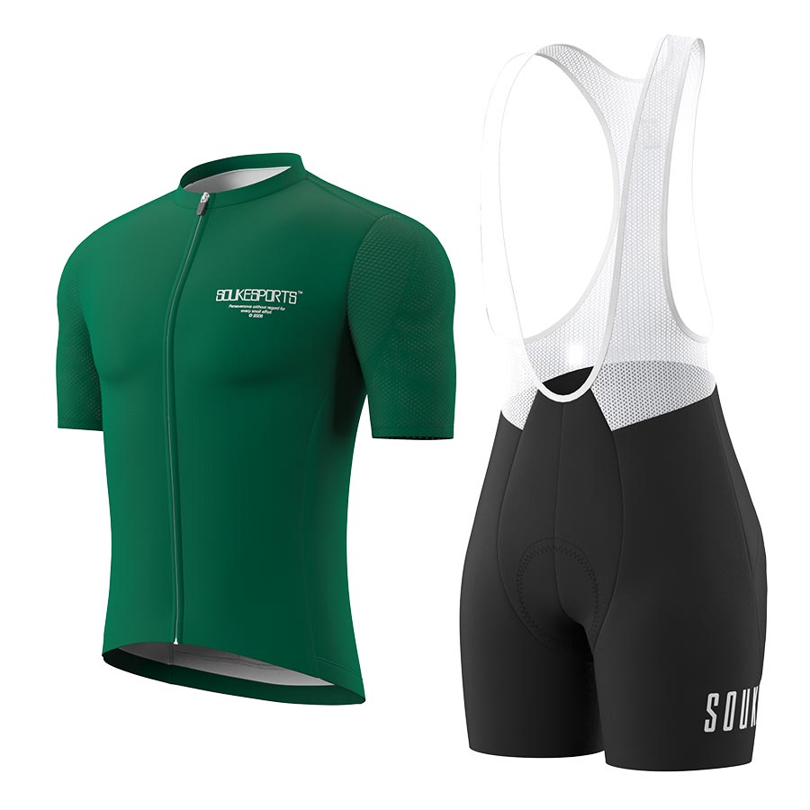 Jersey CS1168+ Bib Shorts BS1502 + Accessories - Souke Sports Cycling Set-Souke Sport 