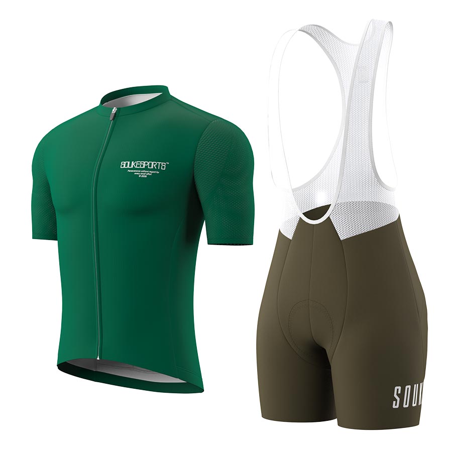Jersey CS1168+ Bib Shorts BS1502 + Accessories - Souke Sports Cycling Set-Souke Sport 