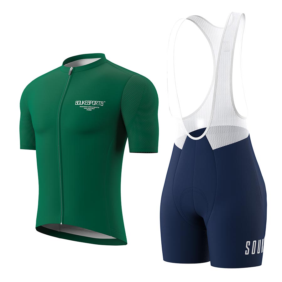 Jersey CS1168+ Bib Shorts BS1502 + Accessories - Souke Sports Cycling Set-Souke Sport 