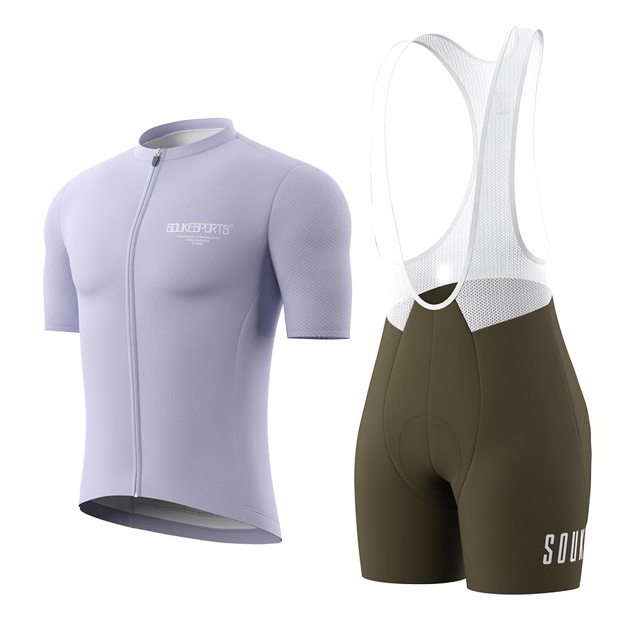 Jersey CS1168+ Bib Shorts BS1502 + Accessories - Souke Sports Cycling Set-Souke Sport 