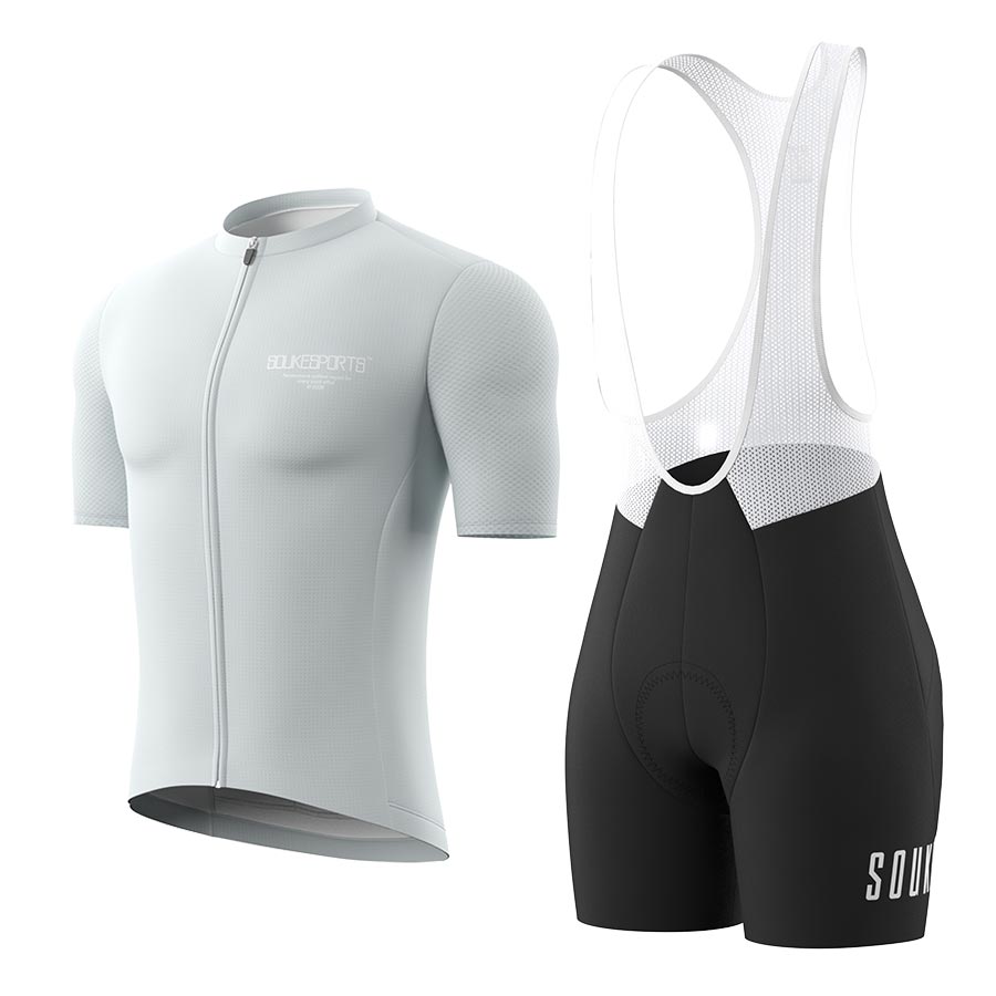 Jersey CS1168+ Bib Shorts BS1502 + Accessories - Souke Sports Cycling Set-Souke Sport 