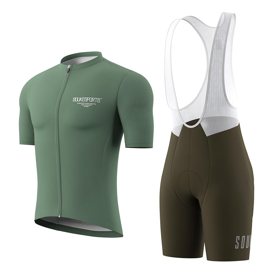 Jersey CS1168+ Bib Shorts BS1601 + Accessories - Souke Sports Cycling Set-Souke Sports 