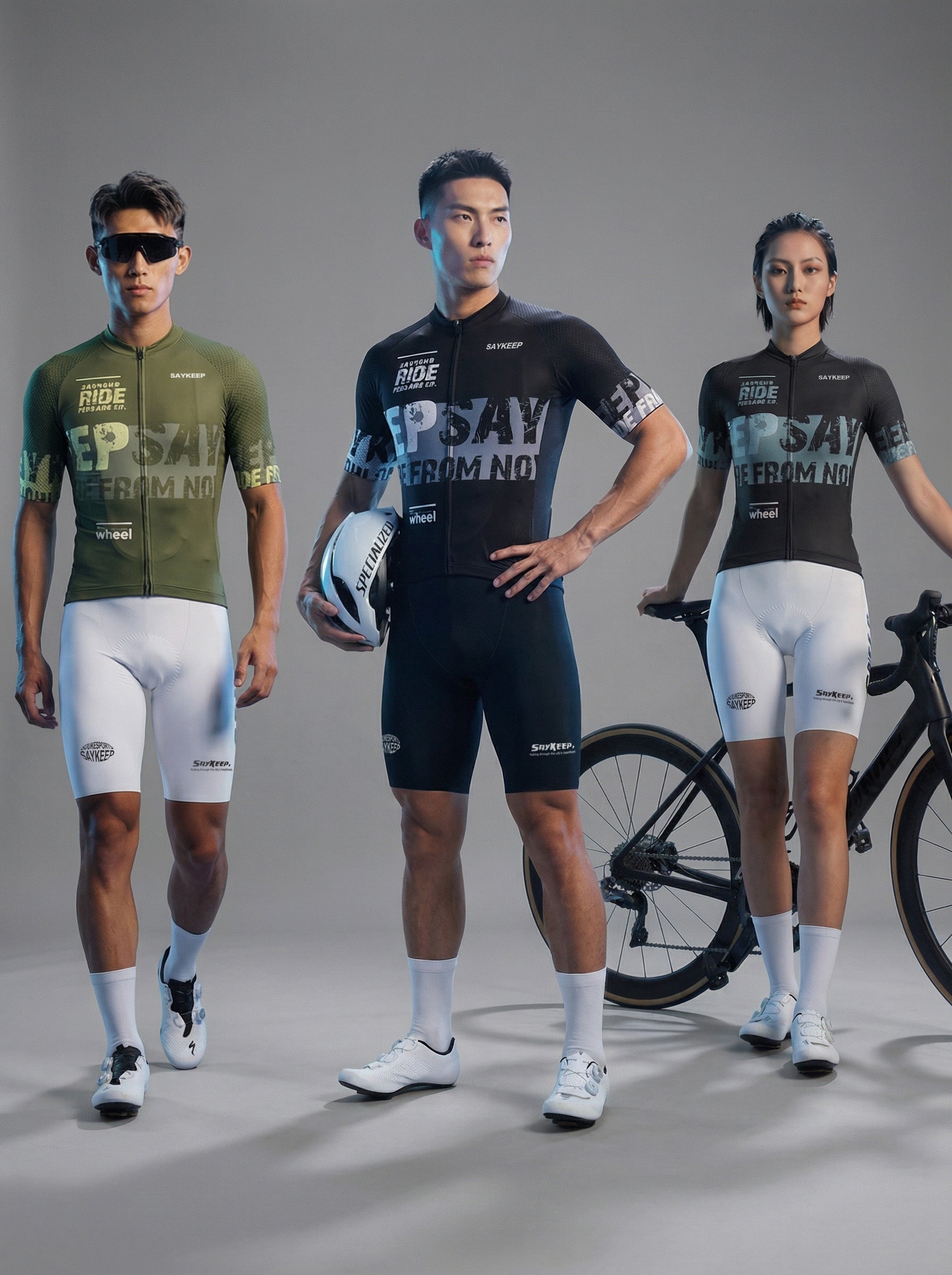 Soukesports Pro-Fit Graphic Cycling Jersey CS1178