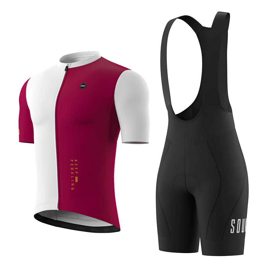 Jersey CS5502+ Bib Shorts BS1606 + Accessories - Souke Sports Cycling Set-Souke Sport 