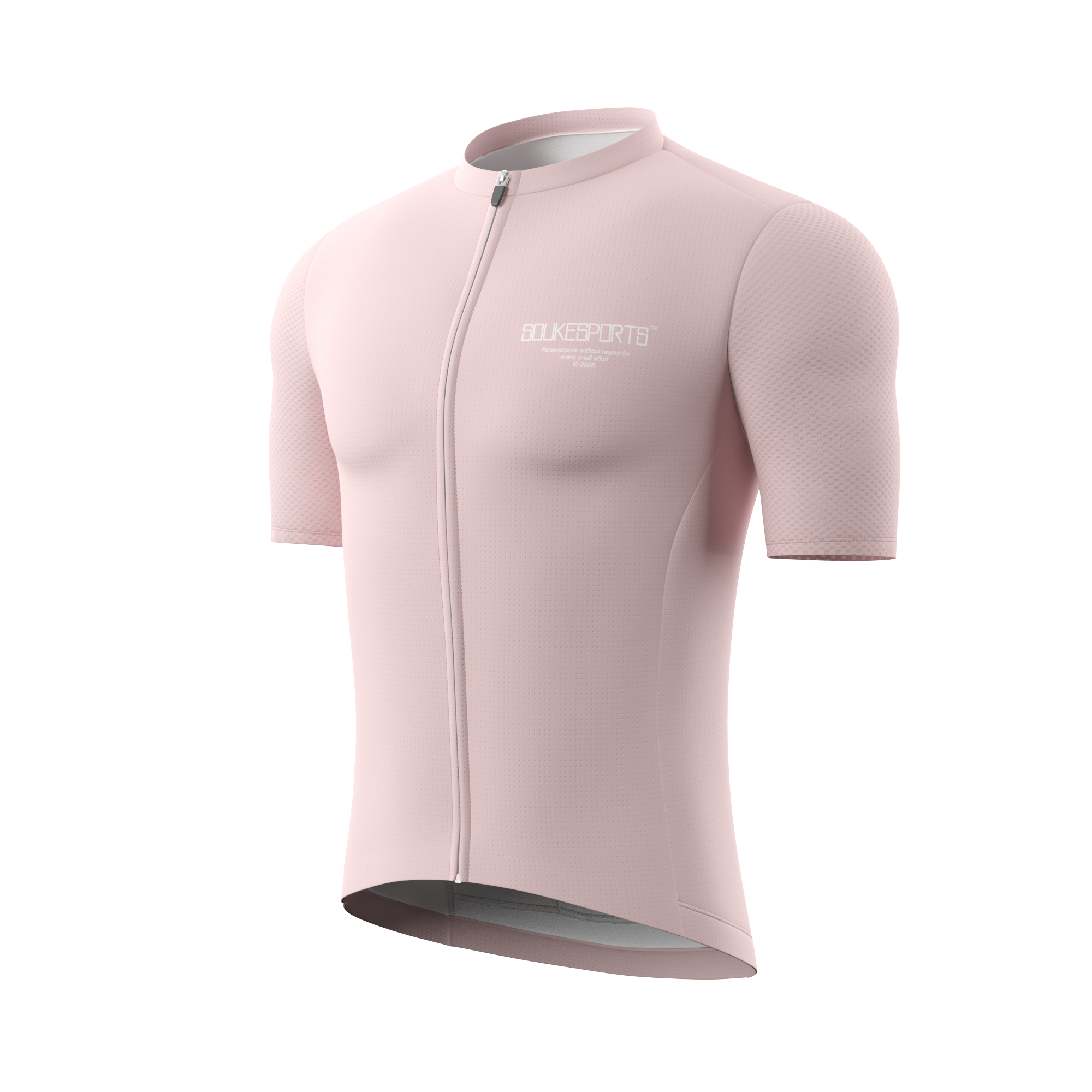 Souke Sports Minimalism Pure Color Unisex Cycling Jersey CS1168--- mountain cherry