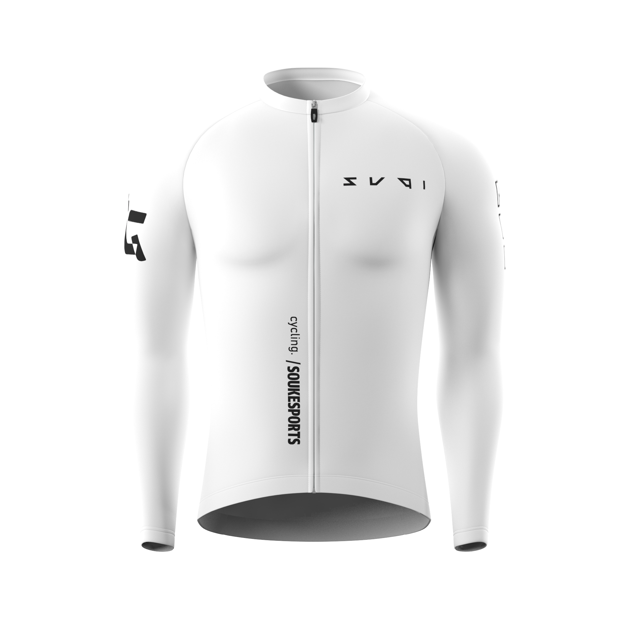 Souke Men's High Visible Quick Dry Cycling Jersey Pro with 3 Rear Pockets-CS1101-Purple