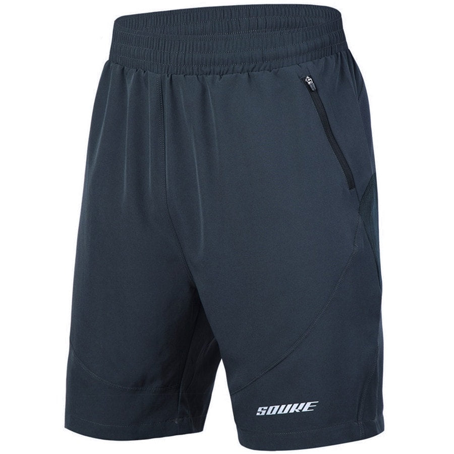 Souke Sports, Souke, Souke PS3109, Souke Sports PS3109, Running shorts, sports wear, sports gear, men's shorts for running, quick dry running shorts formen, grey running shorts, daily wear shorts for summer, men's daily wear shorts for summer, (4590553825393)