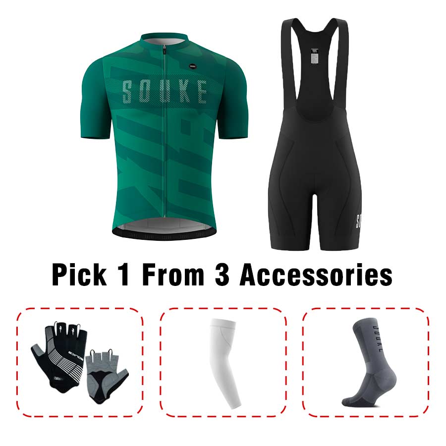 Jersey CS1122+ Bib Shorts BS1606 + Accessories - Souke Sports Cycling Set-Souke Sports (6697429991537)