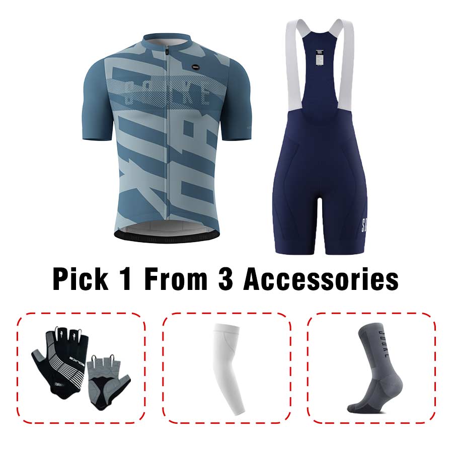 Jersey CS1122+ Bib Shorts BS1606 + Accessories - Souke Sports Cycling Set-Souke Sports (6697429991537)