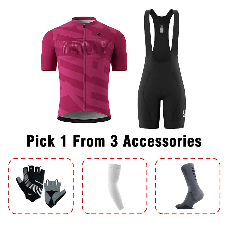 Jersey CS1122+ Bib Shorts BS1606 + Accessories - Souke Sports Cycling Set-Souke Sports (6697429991537)