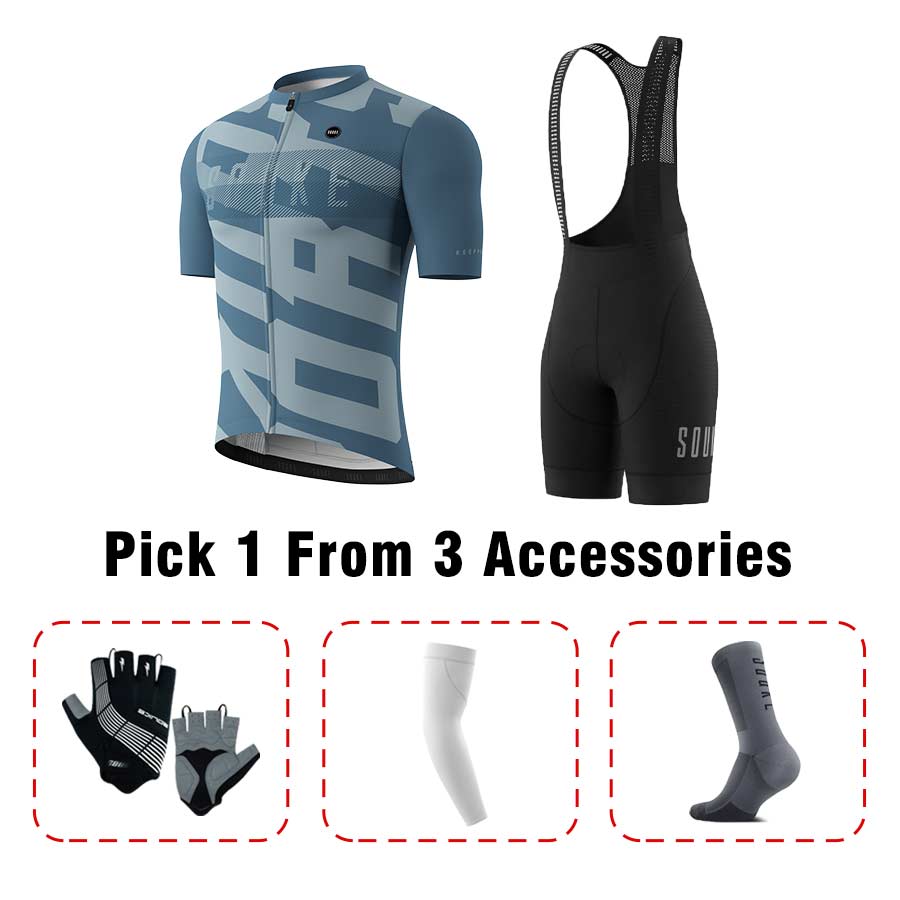 Jersey CS1122+ Bib Shorts BS1602 + Accessories - Souke Sports Cycling Set-Souke Sports (6697417998449)