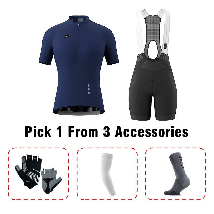 Jersey CS3101+ Bib Shorts BS1500 + Accessories - Souke Sports Cycling Set-Souke Sports (6697852108913)