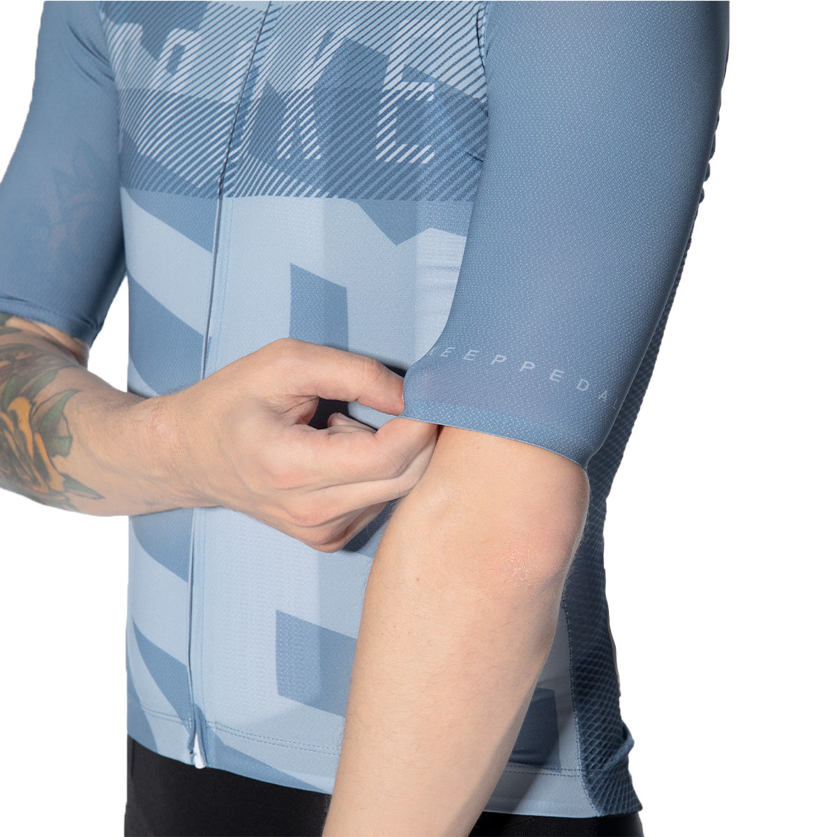 Logo Design Race Fit Road Bike Jersey Unisex CS1122-Grey (6692262051953)