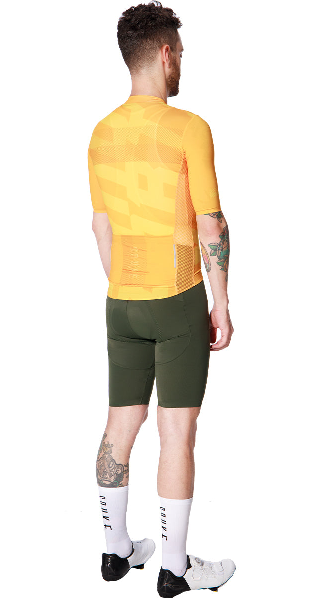 Light Weight Bike Cycling Jersey Unisex CS1122-Orange (6692252745841)
