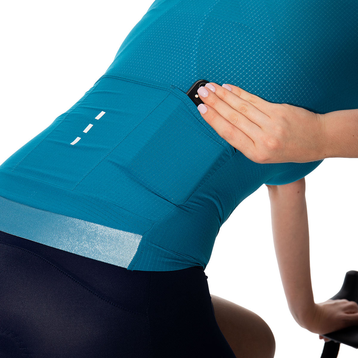 SOUKE Breathable Quivk Dry Women Cycling Jersey CS3101 - Blue (6696272461937)