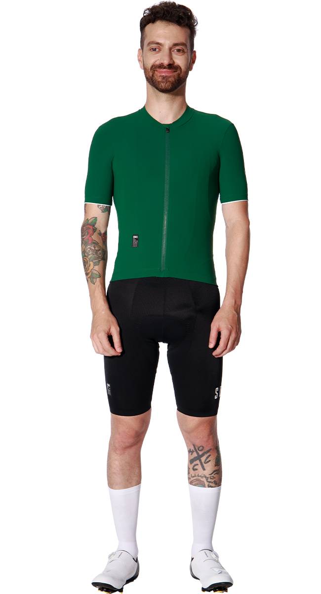 Race Fit Bike Jersey Unisex CS1105 - Green (6581659697265)