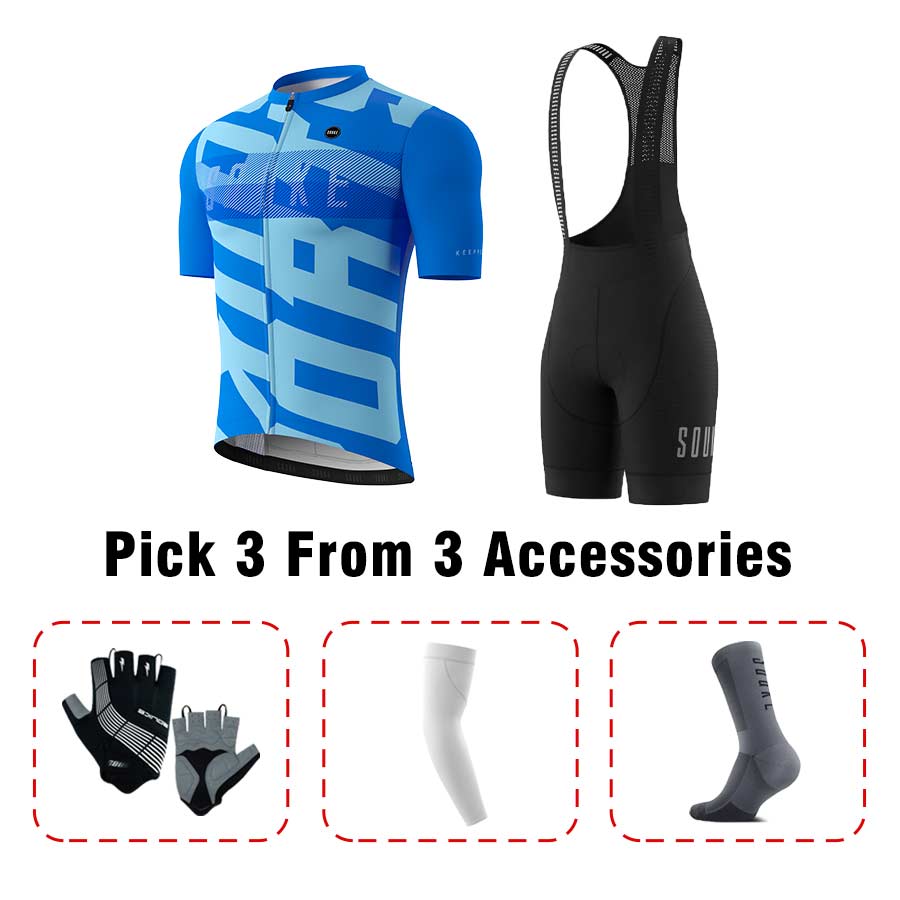Jersey CS1122+ Bib Shorts BS1602 + Accessories - Souke Sports Cycling Set-Souke Sports (6697417998449)