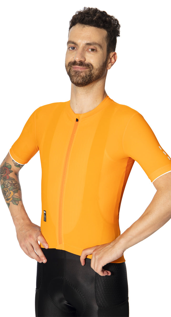 Pro Cut Cycling Jersey Unisex CS1105 - Orange (6581643575409)