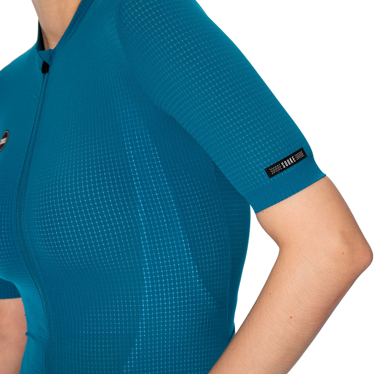 SOUKE Breathable Quivk Dry Women Cycling Jersey CS3101 - Blue (6696272461937)