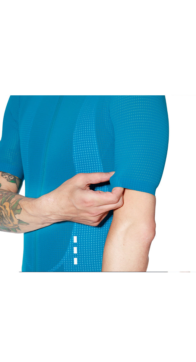 SOUKE Race Cut Cycling Jersey Unisex CS1101 - Blue (6565148917873)