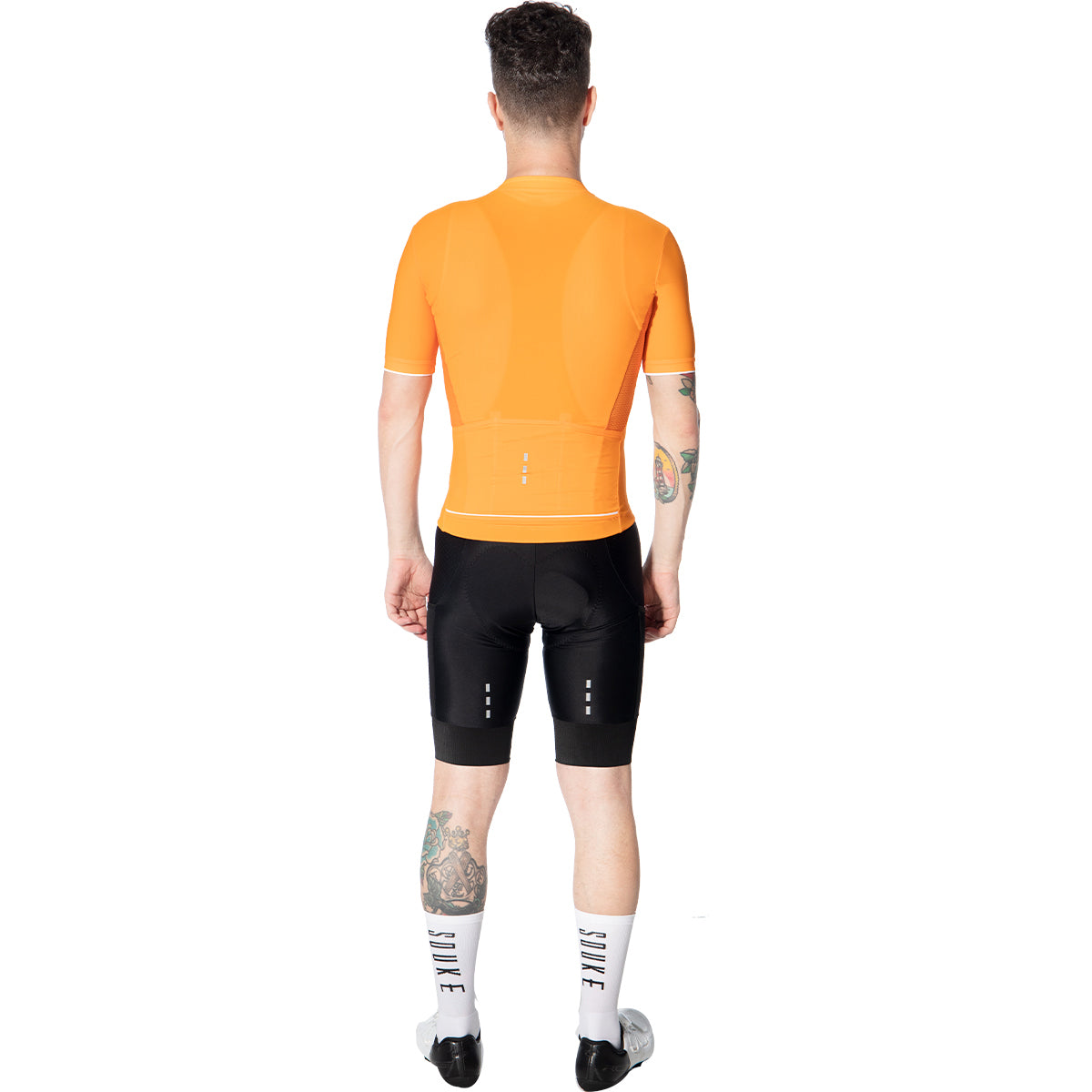 Pro Cut Cycling Jersey Unisex CS1105 - Orange (6581643575409)