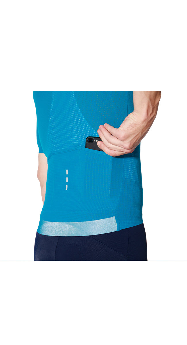 SOUKE Race Cut Cycling Jersey Unisex CS1101 - Blue (6565148917873)
