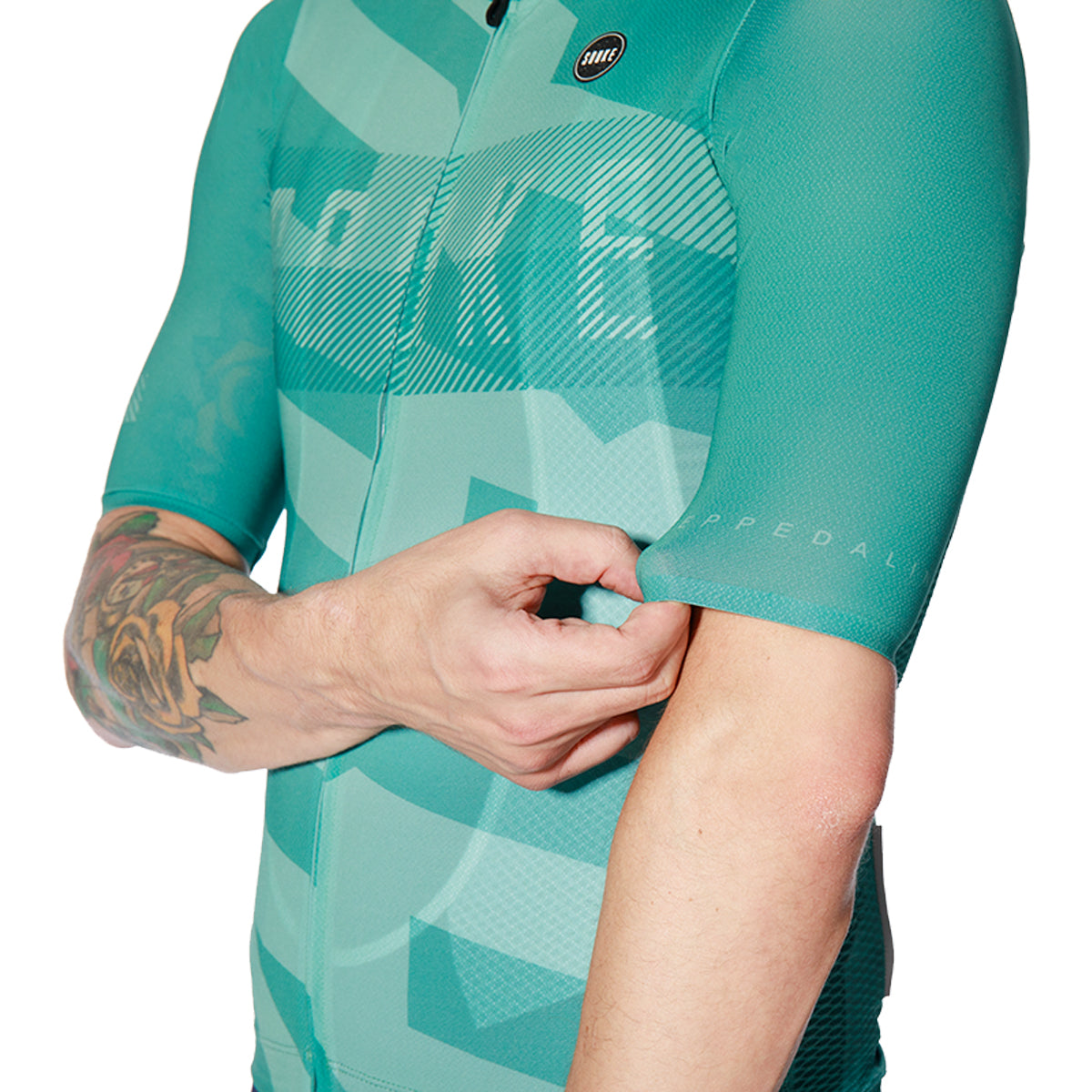 Logo New Popular Cycling Jersey Unisex CS1122-Celeste (6692261331057)