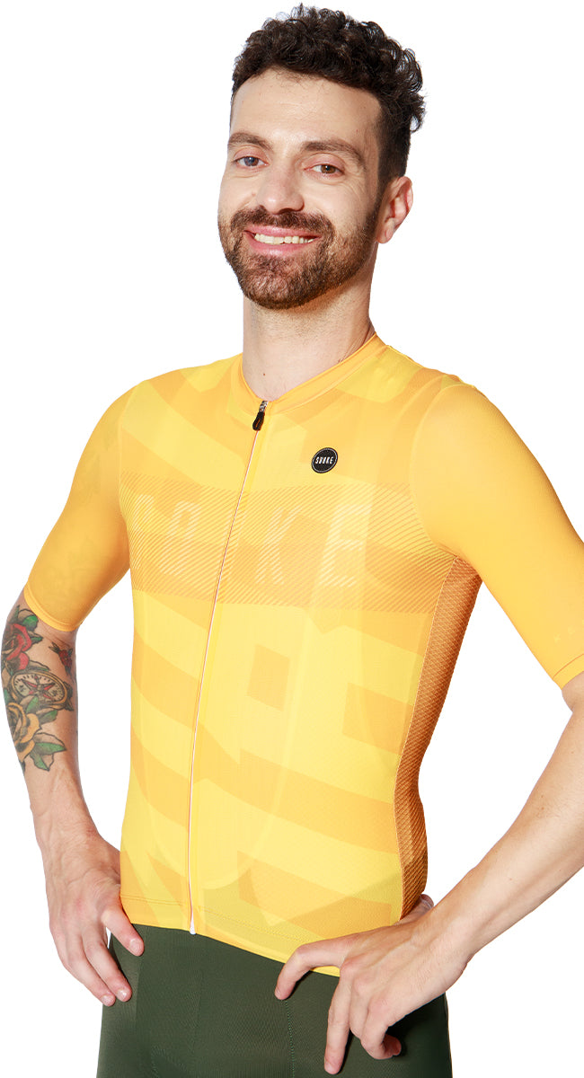 Light Weight Bike Cycling Jersey Unisex CS1122-Orange (6692252745841)
