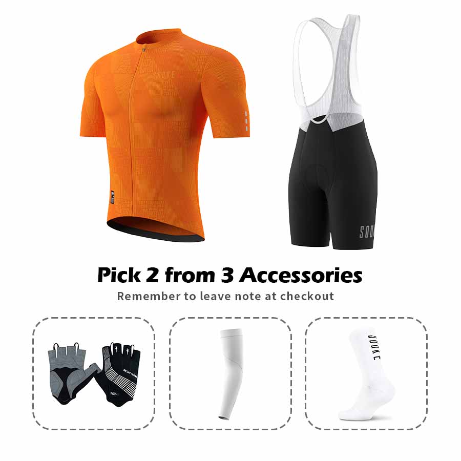 Jersey CS1103+ Bib Shorts BS1601 + Accessories - Souke Sports Cycling Set-Souke Sports (6679802151025)