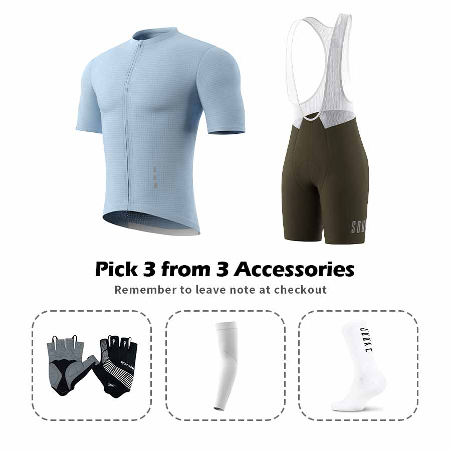 Jersey CS1101+ Bib Shorts BS1601 + Accessories - Souke Sports Cycling Set-Souke Sports (6678044999793)