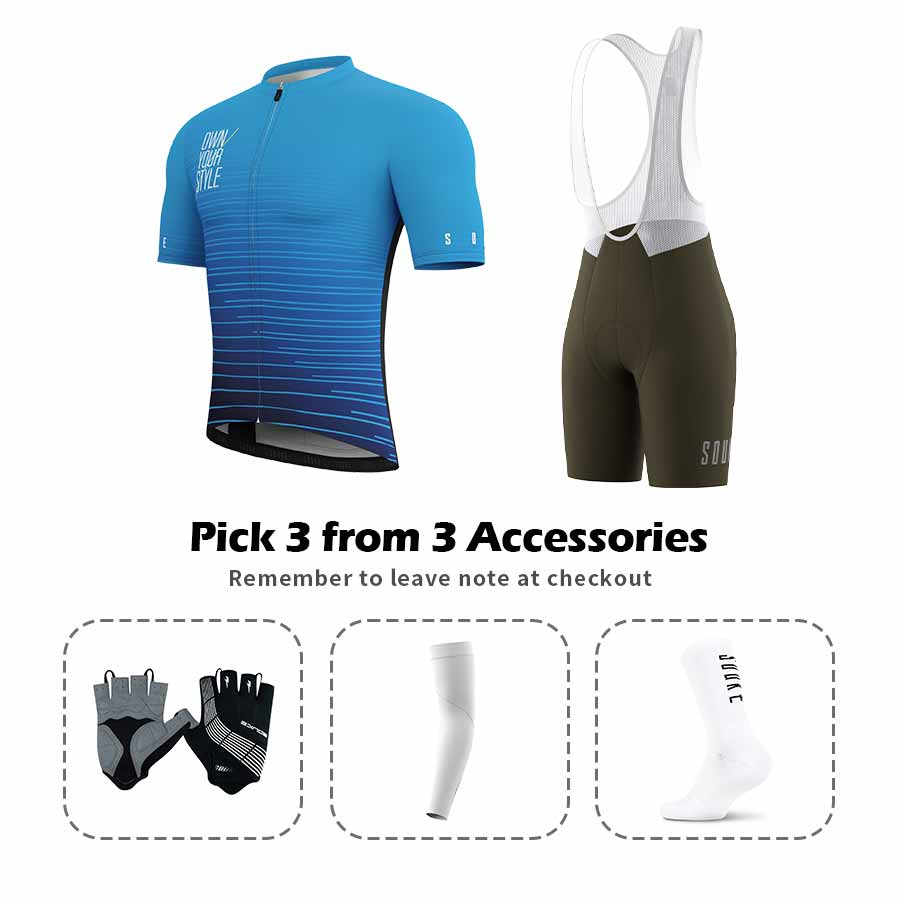 Jersey CS1102+ Bib Shorts BS1601 + Accessories - Souke Sports Cycling Set-Souke Sports (6679800250481)