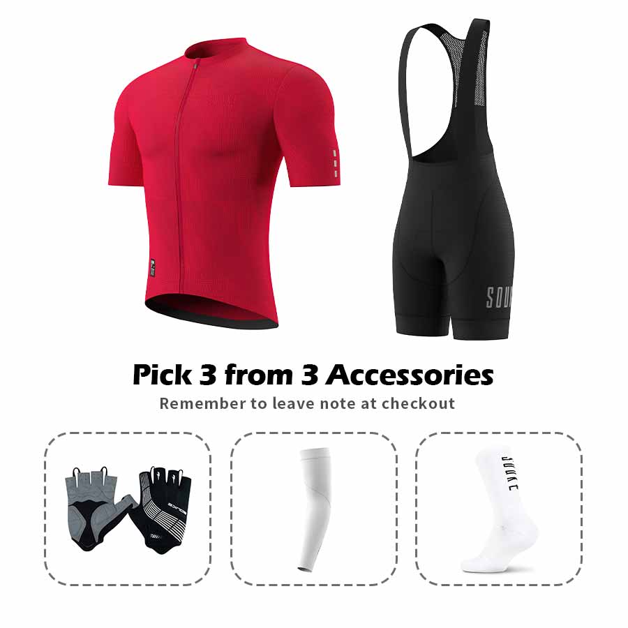 Jersey CS1103+ Bib Shorts BS1602 + Accessories - Souke Sports Cycling Set-Souke Sports (6682888601713)